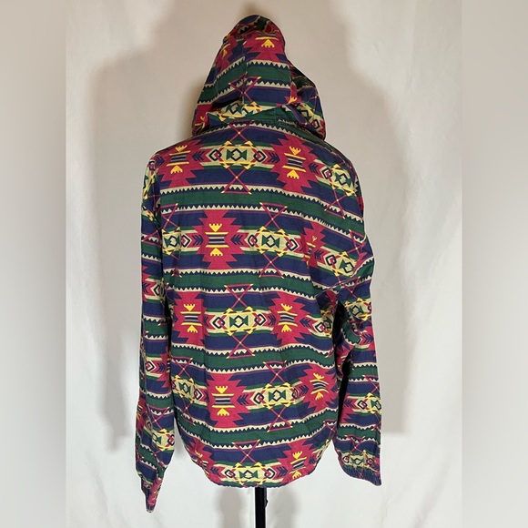 Vintage Southwestern Zip Up Hoodie - Picture 5 of 7